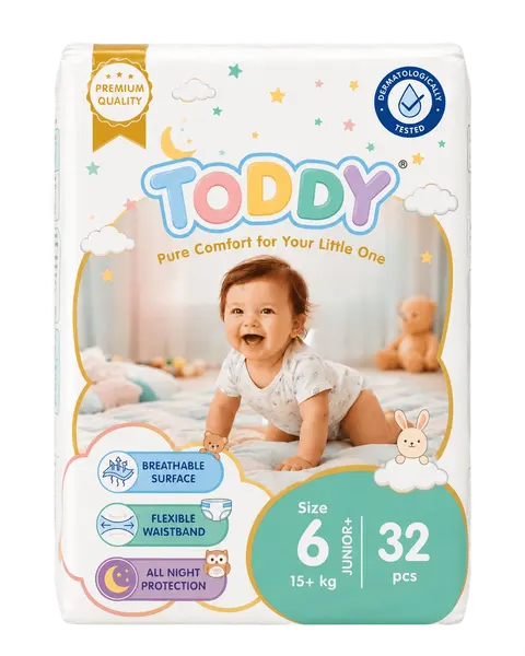 TODDY Junior+ diapers 15+ kg