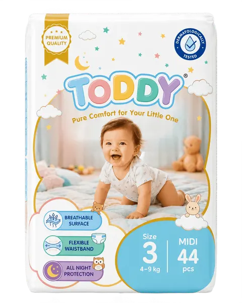TODDY Midi diapers 4–9 kg